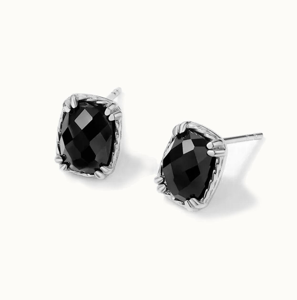 The Agate | Stud Earrings | Silver - Onnesslabel