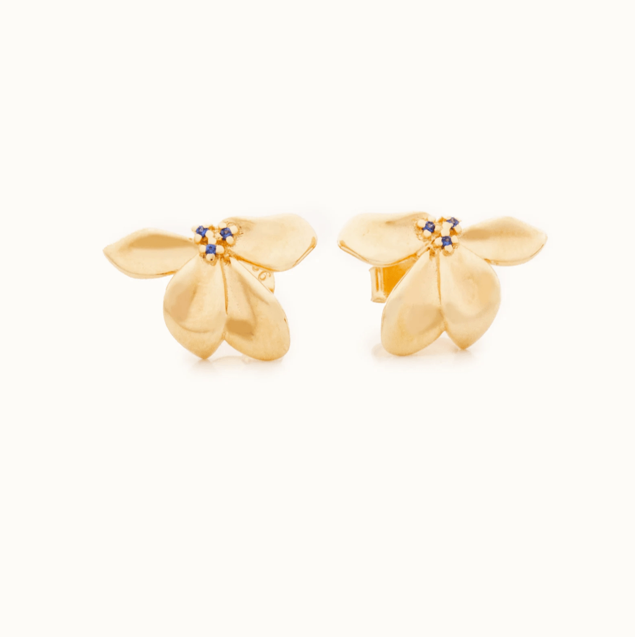 The Petals | Gold | Stud Earrings - Onnesslabel